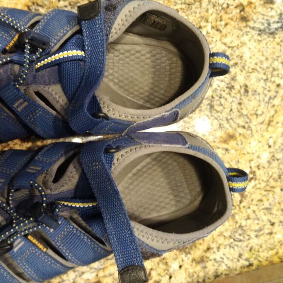 Keen Newport H2 Mens Boys Blue Gray Waterproof Adventure Sandals 1009962 Sz US 6 - Picture 11 of 12